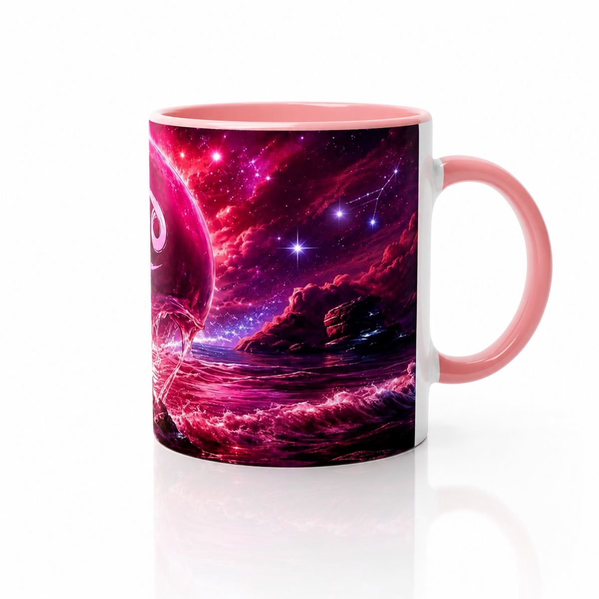 Magical Cancer Zodiac Mug- 11oz Ceramic Coffee Mug – color inside