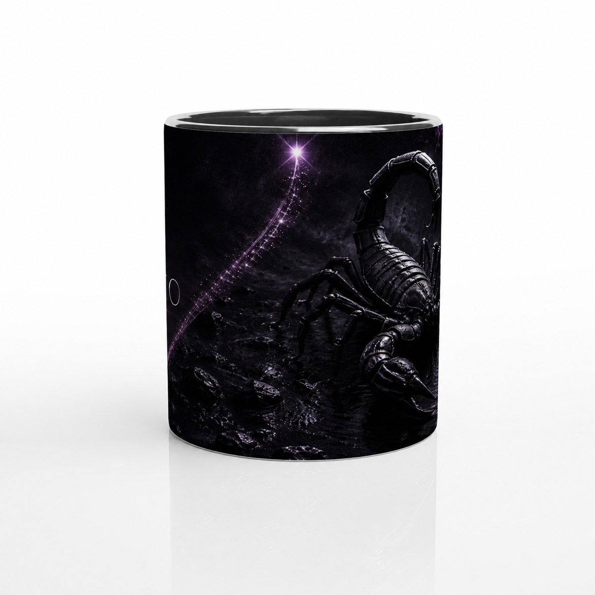 Scorpio Zodiac Mug – Dark Elegant  Ceramic  Coffee mug for Scorpios
