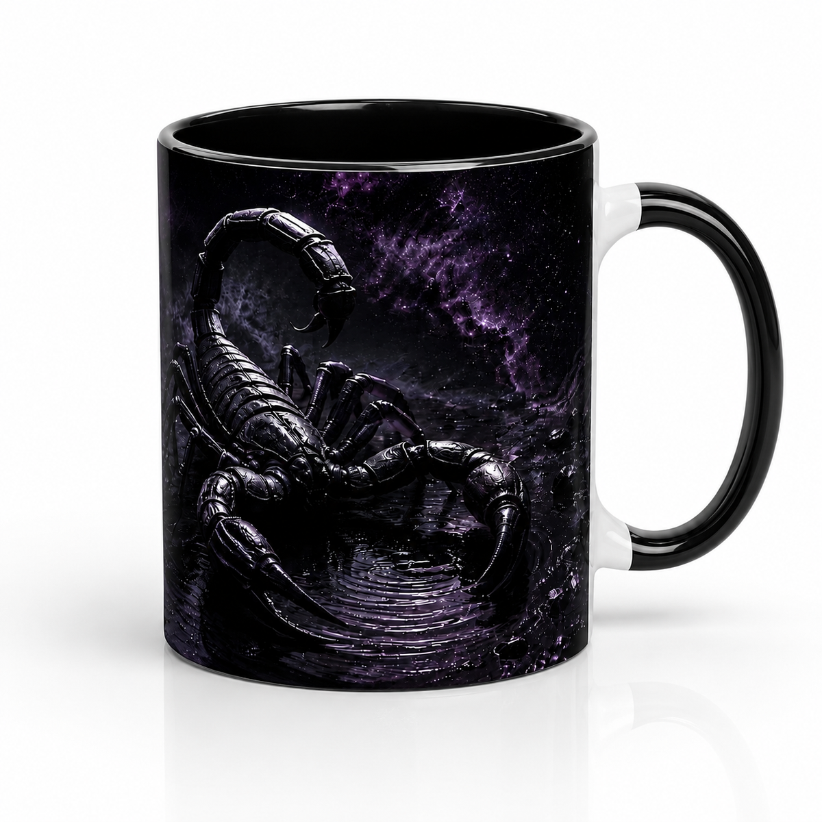 Scorpio Zodiac Mug – Dark Elegant  Ceramic  Coffee mug for Scorpios