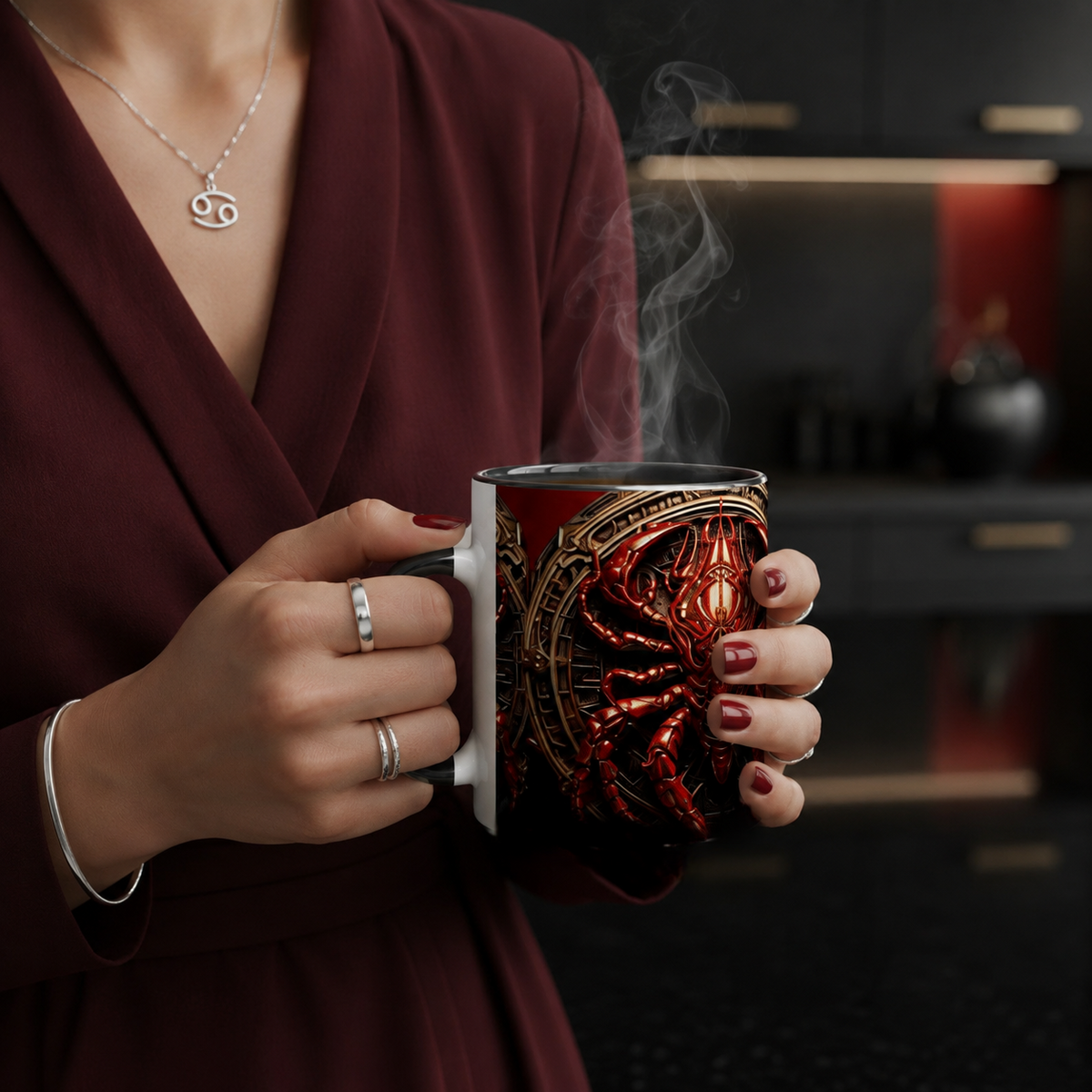 Cancer zodiac sign Magic 11oz Ceramic Mug - 11oz Ceramic Mug